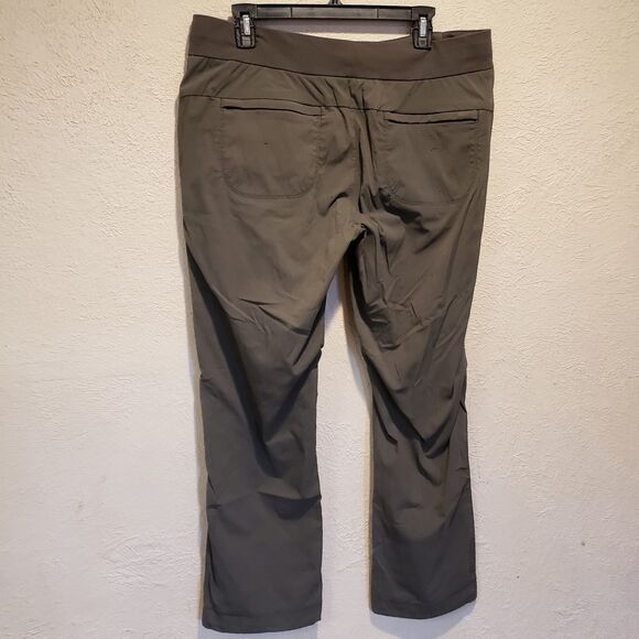 Athleta Trekkie North Jogger Pants Mountain Olive Green Womens Size 14P Hiking - Picture 6 of 10